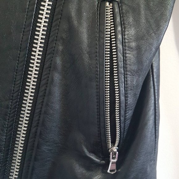 Joe Fresh Vegan Leather Jacket - Picture 6 of 13